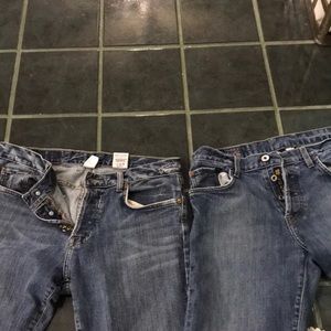 2 pair of lucky brand jeans
